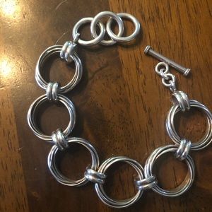Silpada Vintage 5 Circles Bracelet